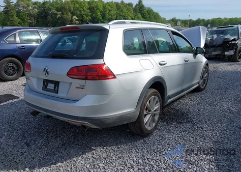 2017 Volkswagen Golf Alltrack Tsi S/Tsi Se/Tsi Sel from USA, damaged, VIN 3VWH17AU7HM528490